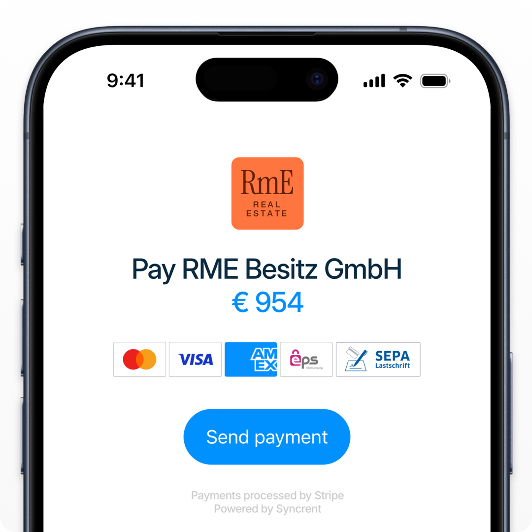 Payment process demonstration